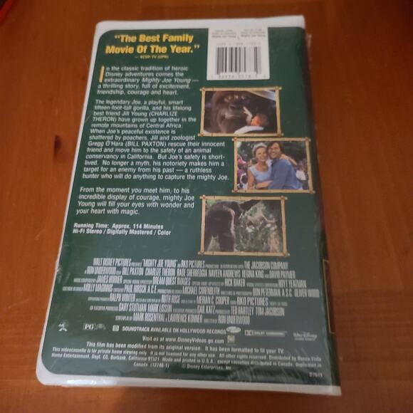 Mighty Joe Young VHS New / Sealed Claimshell 1999 Walt Disney Home Video - Picture 2 of 4
